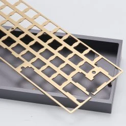 KBDfans DZ60 CNC Brass 60% Plate A