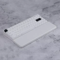 KBDfans Shop Quartz Stone Pure White/ Black Wrist Rest