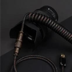 KBDFANS Starry HANDMADE CUSTOM MECHANICAL KEYBOARD USB-C CABLE