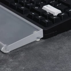 KBDfans Clear/Acid Etched Synthetic Crystal Wrist Rest