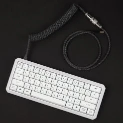 KBDfans Black Handmade Custom Mechanical Keyboard USB-C Cable Shop