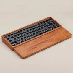KBDfans Shop 65% Wooden Case Hot-swap Keyboard KIT With Wrist
