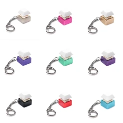 KBDfans CNC ALUMINUM Multicolor Keychain Shop