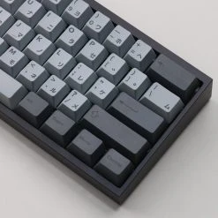 KBDfans Fully Assembled Tofu60 DZ60RGB ANSI Mechanical Keyboard With Cement Grey Japanese PBT Keycaps Shop