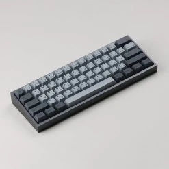 KBDfans Fully Assembled Tofu60 DZ60RGB ANSI Mechanical Keyboard With Cement Grey Japanese PBT Keycaps Shop