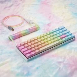 KBDfans Colorful Handmade Custom Mechanical Keyboard USB-C Cable Shop
