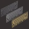 KBDfans Shop 65% Aluminum/Brass/Polycarbonate Plate