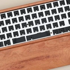 KBDfans Shop 65% Wooden Case Hot-swap Keyboard KIT With Wrist