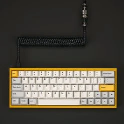 KBDfans Black Handmade Custom Mechanical Keyboard USB-C Cable Shop