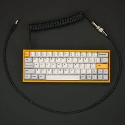 KBDfans Black Handmade Custom Mechanical Keyboard USB-C Cable Shop