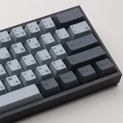 KBDfans Fully Assembled Tofu60 DZ60RGB ANSI Mechanical Keyboard With Cement Grey Japanese PBT Keycaps Shop