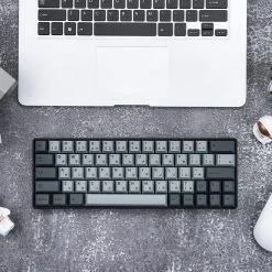 KBDfans Cherry Profile CEMENT GREY Japanese PBT DYE-SUB KEYCAPS SET