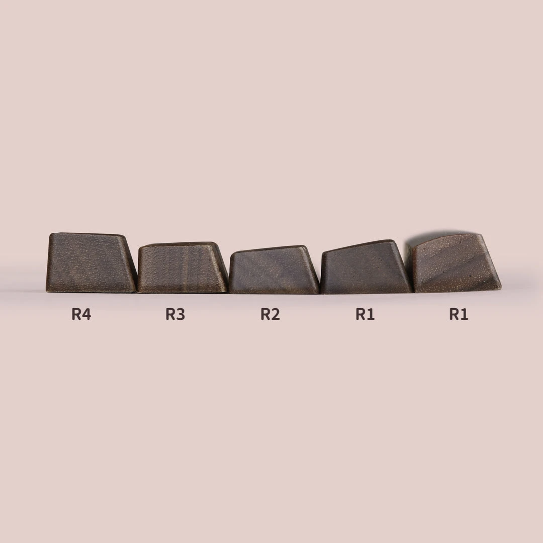 Best Sale ๐ Third Party Walnut Keycaps OEM Profile ๐ 11 Third Party Walnut Keycaps OEM Profile