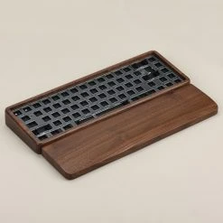 KBDfans Shop 65% Wooden Case Hot-swap Keyboard KIT With Wrist