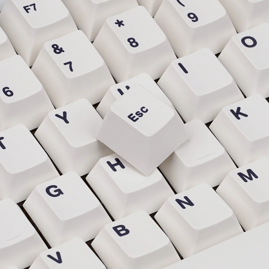 Deals ⭐ KBDfans Shop Cherry Profile PBT Simple BOW Dye-Subbed Keycaps Set ✔️ 9 KBDfans Shop Cherry Profile PBT Simple BOW Dye-Subbed Keycaps Set