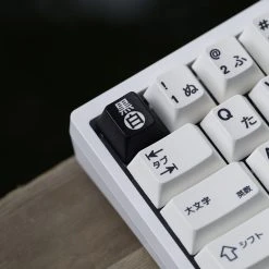Shop [Restock] R3 EPBT X GOK Kuro/Shiro PBT Keycaps Set