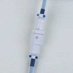 KBDfans Blue&white Handmade Custom Mechanical Keyboard USB-C Cable