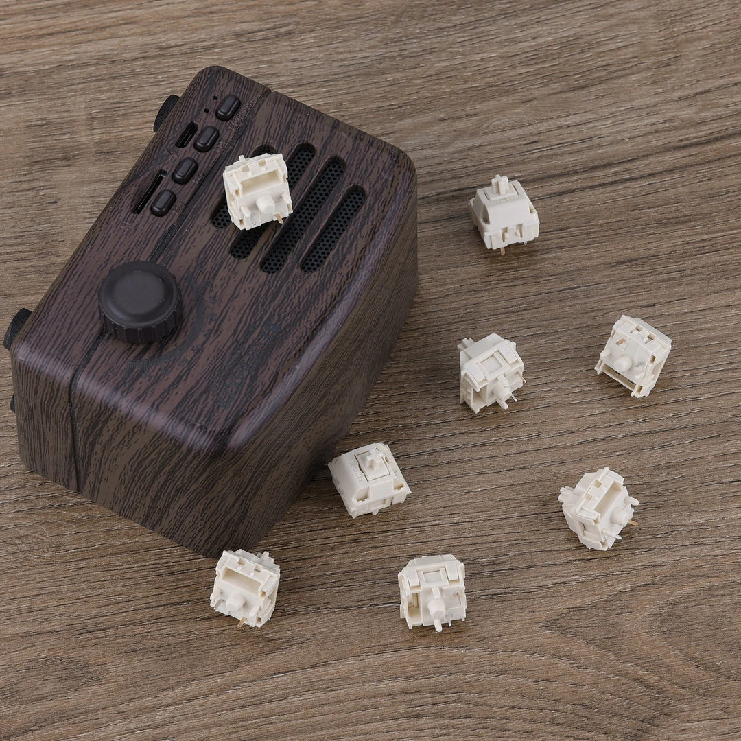 Brand new ๐ Novelkeys X Kailh Cream/Cream Chocolate Linear Switches Shop ๐ 7 Novelkeys X Kailh Cream/Cream Chocolate Linear Switches Shop