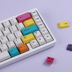 Shop R2 EPBT X EnjoyMyInSec Spectrum PBT Keycaps Set