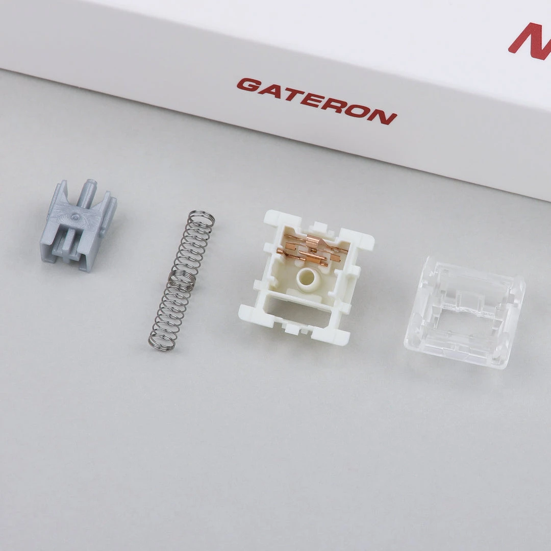 Discount ✔️ Shop GATERON Pro Pre-lubed Silver Linear Switches ⭐ 6 Shop GATERON Pro Pre-lubed Silver Linear Switches