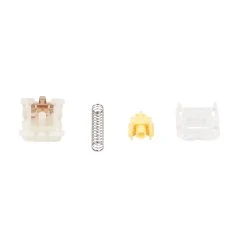 Gateron Caps Milky Yellow Linear Switches Shop