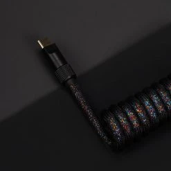 KBDFANS Starry HANDMADE CUSTOM MECHANICAL KEYBOARD USB-C CABLE
