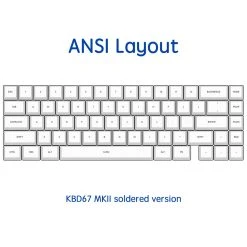 KBDfans KBD67 MarK II Soldered Version Assembly Service Shop