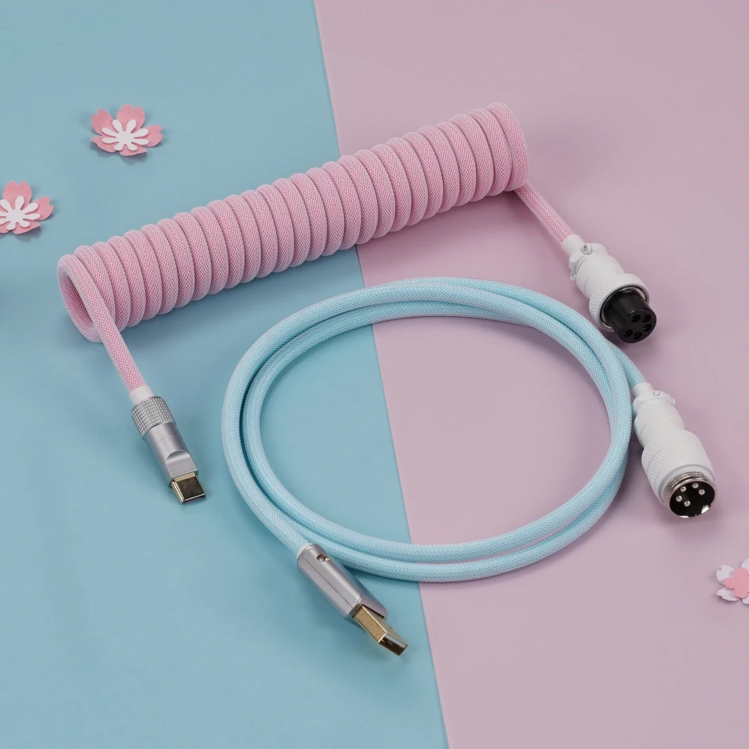 KBDfans [Extra] GB Handmade Custom Mechanical Keyboard Usb-c Cable Collection